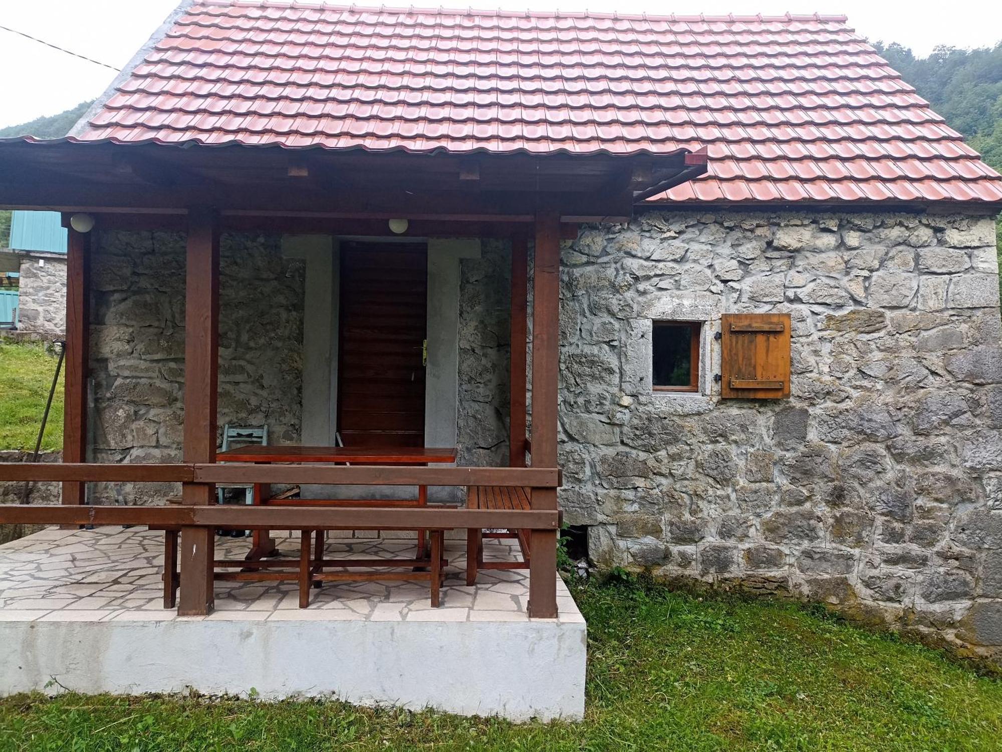 Вилла Kamena Kuca- Stone House Scepanovic Bijela Savnik Экстерьер фото